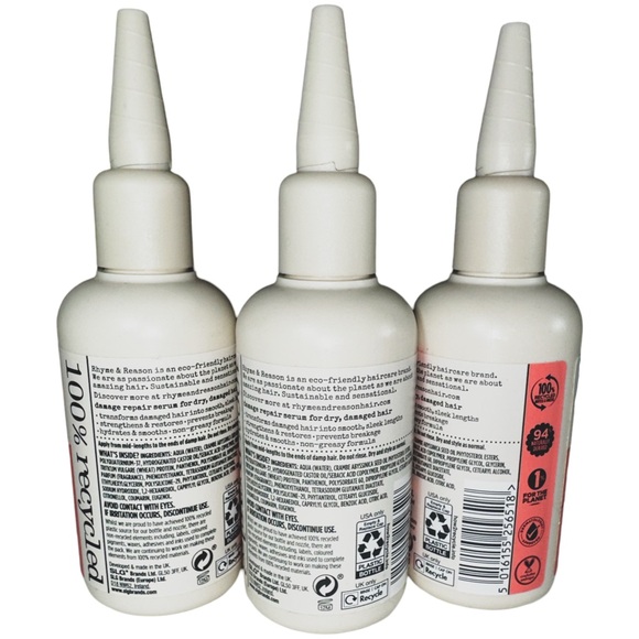 NEW Rhyme & Reason Plant Protein Damage Repair Serum LISTING FOR 1, 3 TOTAL - Picture 4 of 5